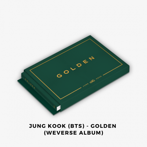 Jungkook Bts Golden [weverse Albums Ver ]